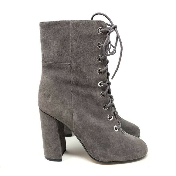 Vince Camuto 8.5 Teisha Lace Up Booties Victorian - Picture 2 of 10